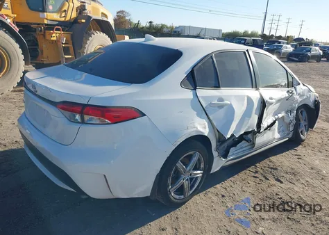 2021 Toyota Corolla Le from USA, damaged, VIN JTDEPMAE4MJ128549